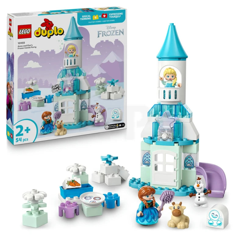 ليجو 10455 ديزني قلعة ديزني انا والسا مكعبات التركيب LEGO