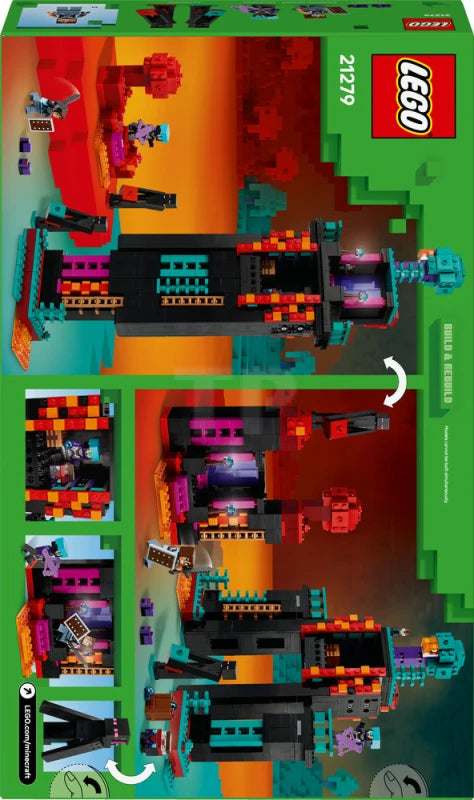 ليجو 21279 ماين كرافت برج إندرمان 2 في 1 مكعبات التركيب LEGO