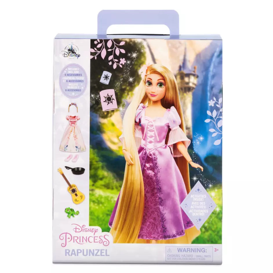 ديزني برينسس طقم عروسة اريل دمية مع اكسسوارات Disney