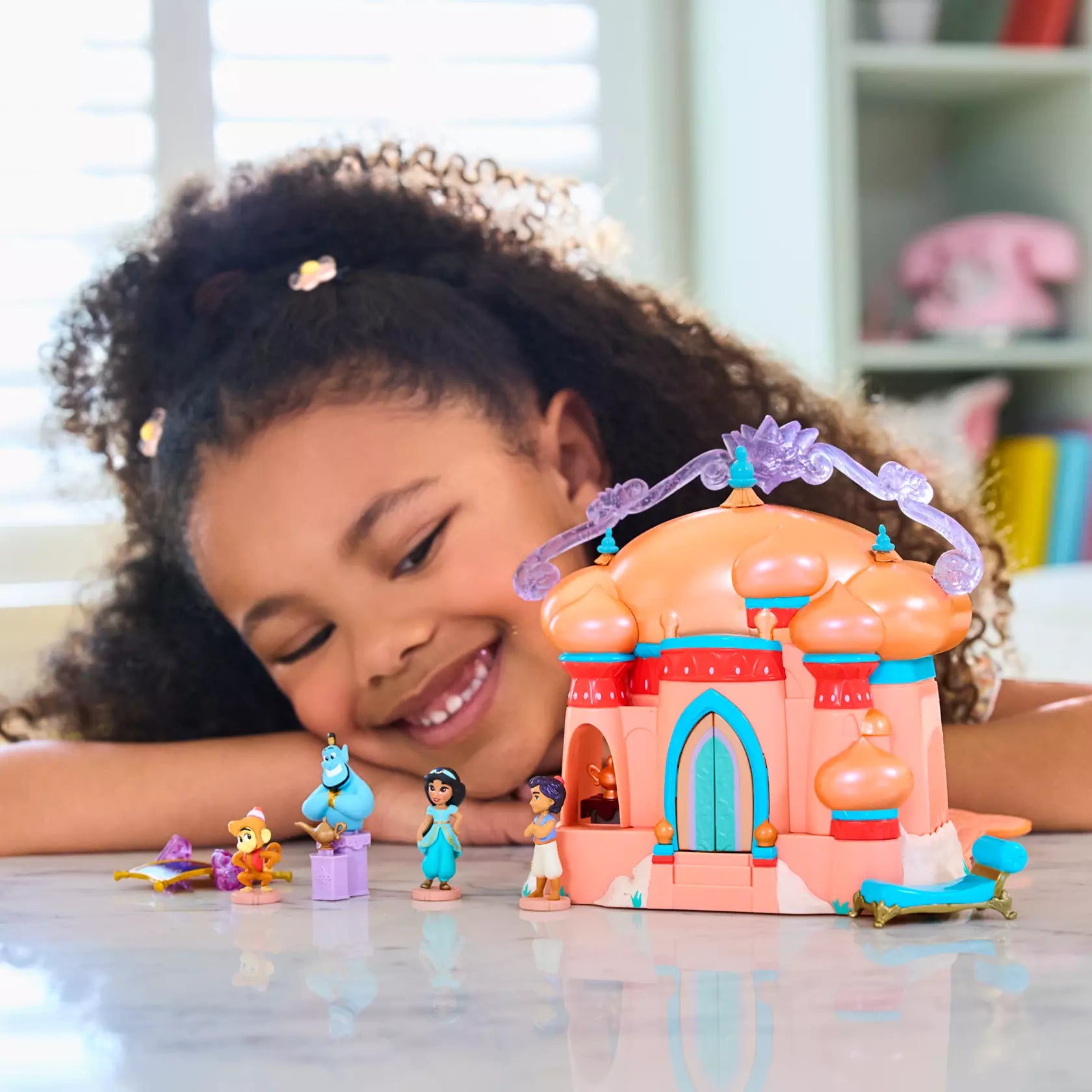 ديزني برينسس قصر الياسمين المصغرة اكسسوارت الدمى Disney