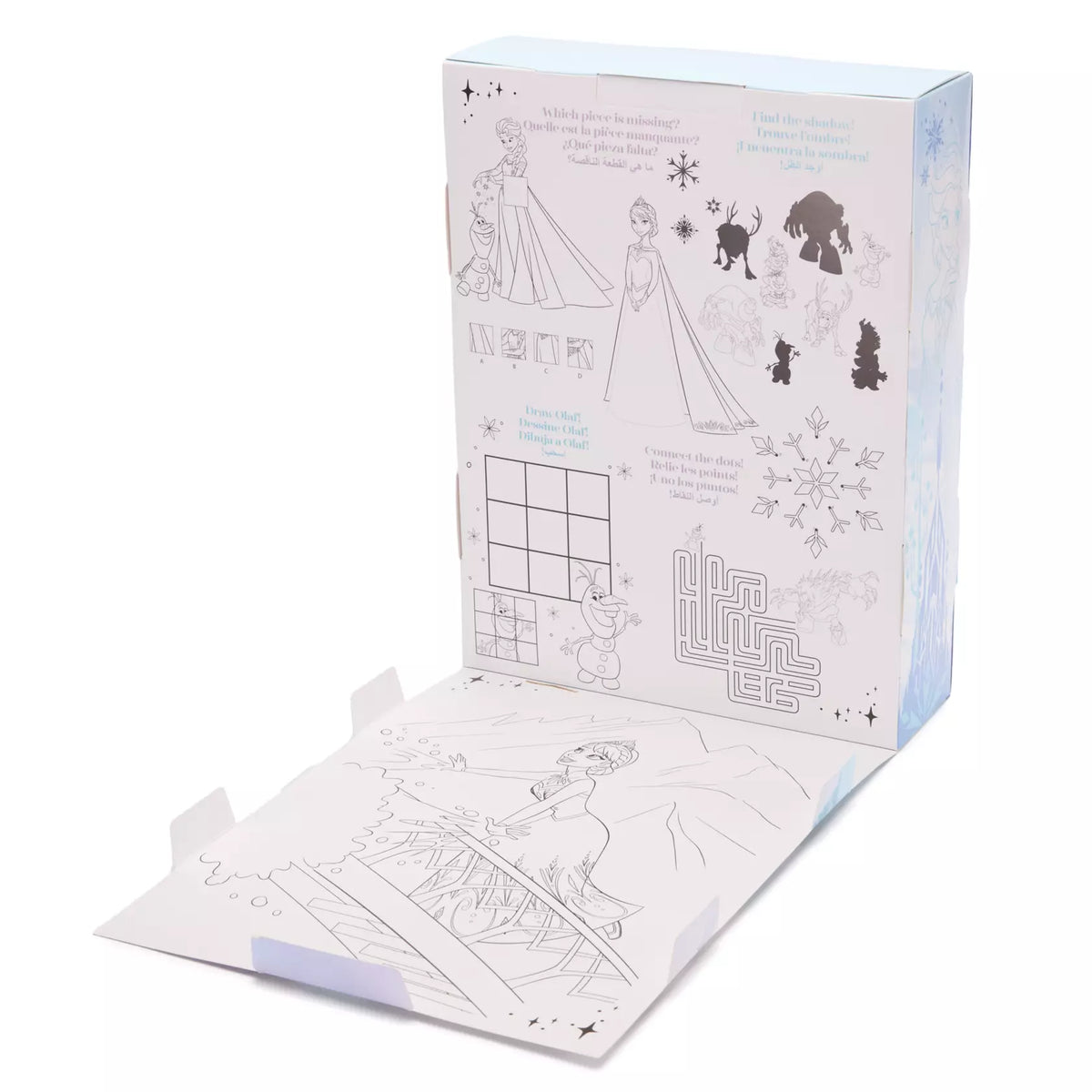 ديزني فروزن طقم عروسة السا دمية مع اكسسوارات Disney