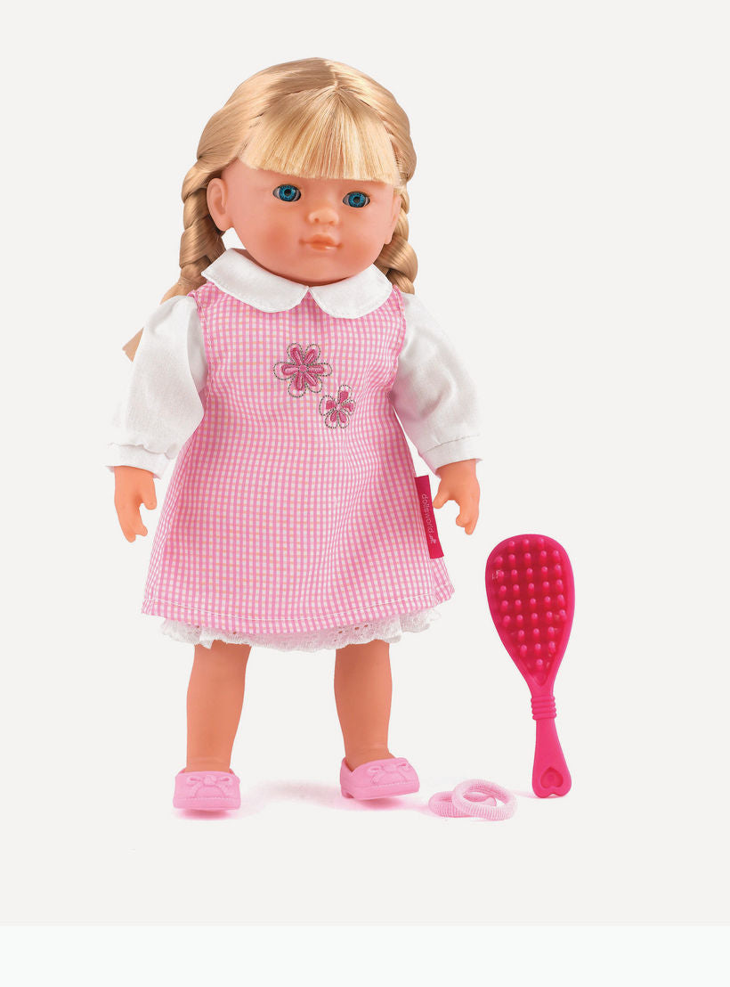 دولز وورلد دمية اليزابيث شقراء 38 سم دمى المواليد Dolls World