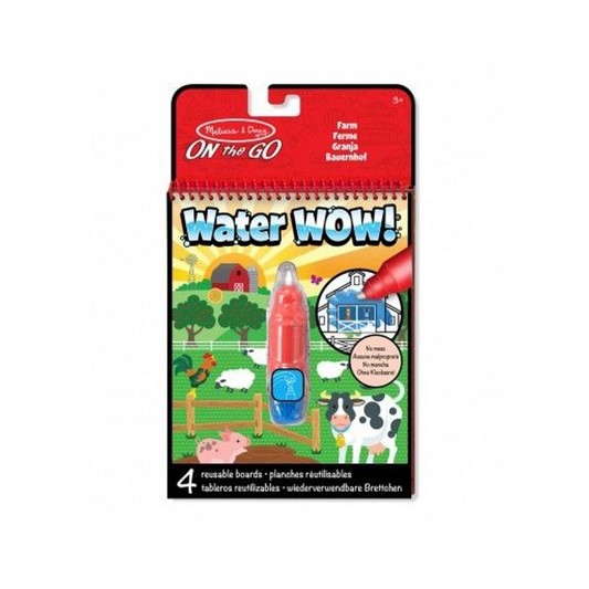 ميلسا آند دوج دفتر تلوين سحر الماء المزرعة رسم و تلوين Melissa and Doug