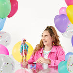 باربي دمية بجدائل زهرية دمية مع اكسسوارات Barbie