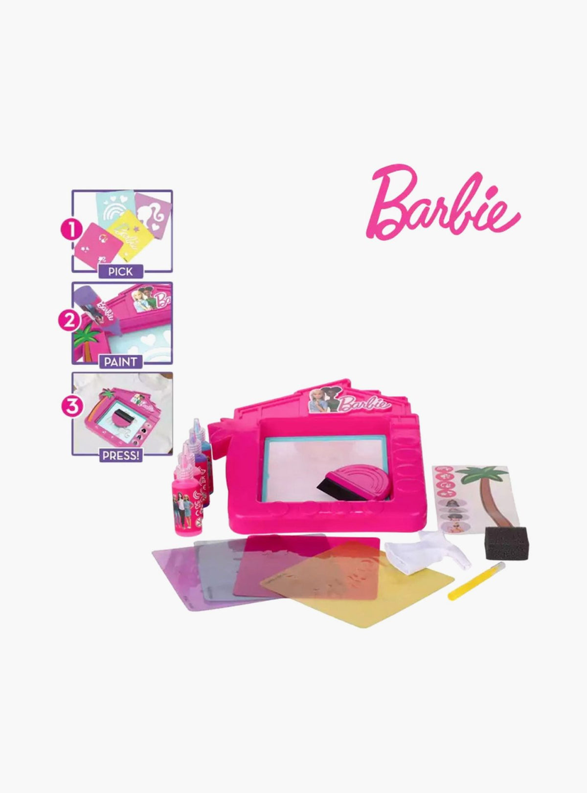 باربي دمية مع ملصقات دمية مع اكسسوارات Barbie