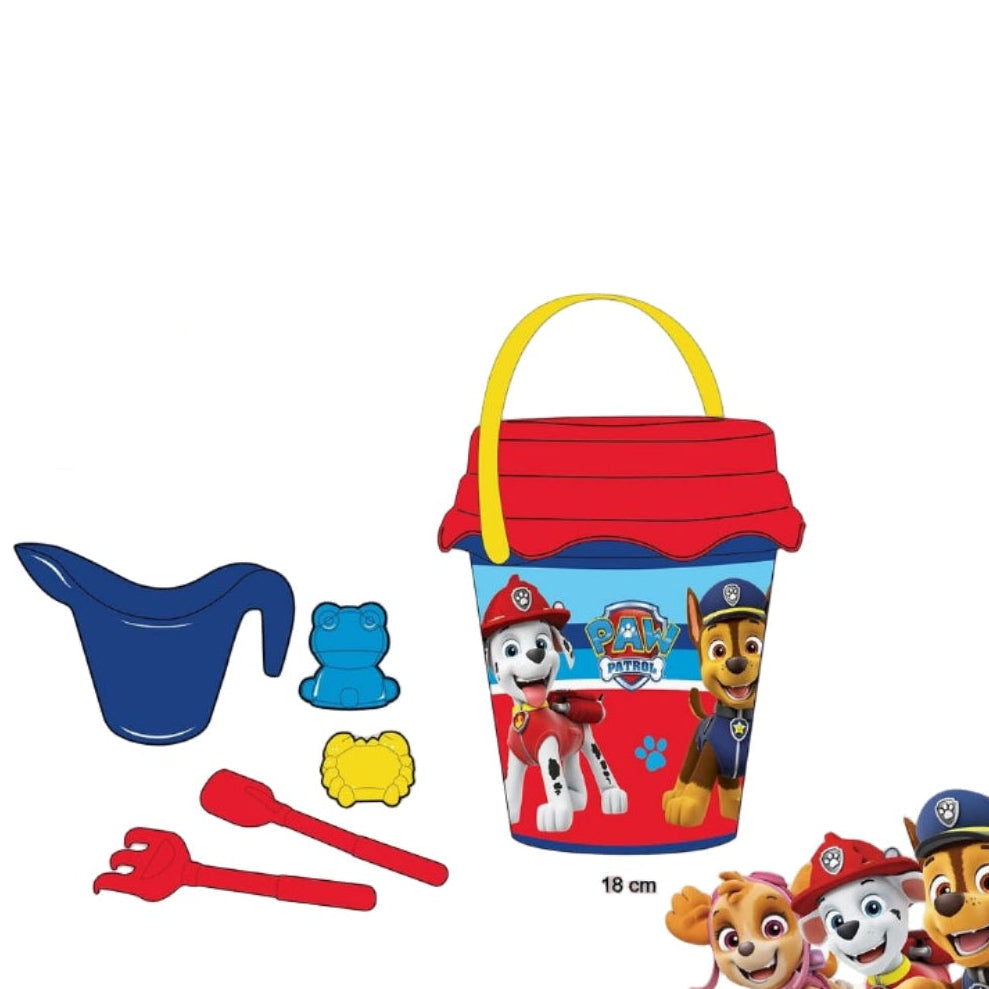 باو باترول طقم دلو الشاطئ ألعاب الرمل والبحر Paw Patrol