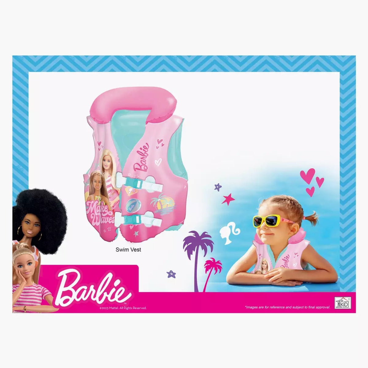 سترة سباحة باربي عوامات ومراتب Barbie