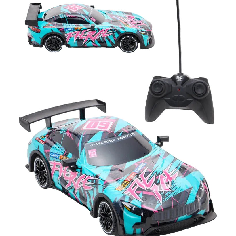 سيارة سباق ريموت كنترول مع إضاءة متنوع السيارات ريموت كنترول UJIE