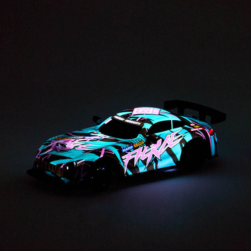 سيارة سباق ريموت كنترول مع إضاءة متنوع السيارات ريموت كنترول UJIE