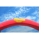 هابي هوب نطاطة مع زحليقة ,حلقة كرة سلة النطاطات Happy Hop