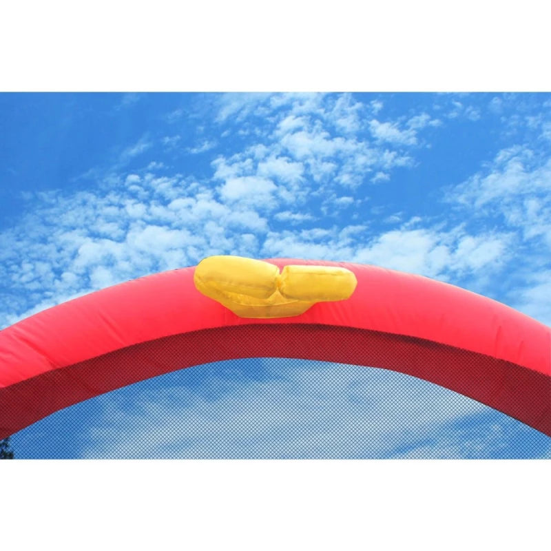 هابي هوب نطاطة مع زحليقة ,حلقة كرة سلة النطاطات Happy Hop