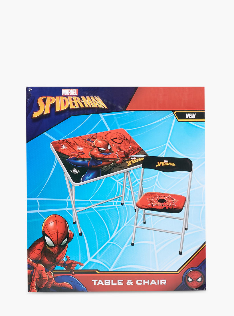 طقم طاولة وكرسي سبايدر مان أدوات مدرسية Marvel