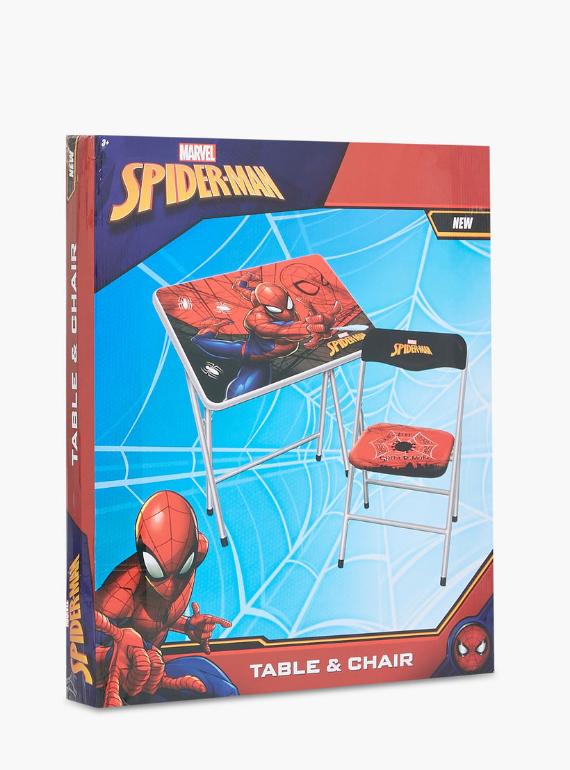 طقم طاولة وكرسي سبايدر مان أدوات مدرسية Marvel