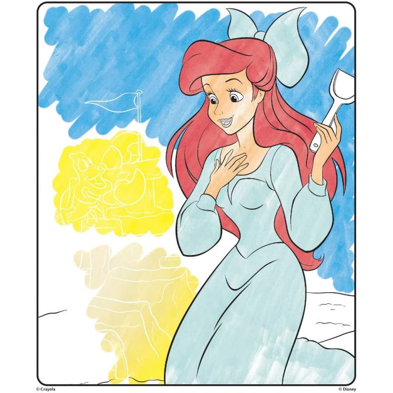 كرايولا تلوين أميرات ديزني صفحات 18 صفحة رسم و تلوين Crayola