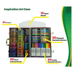 كرايولا حقيبة إلهام الفن مع أقلام تلوين رسم و تلوين Crayola