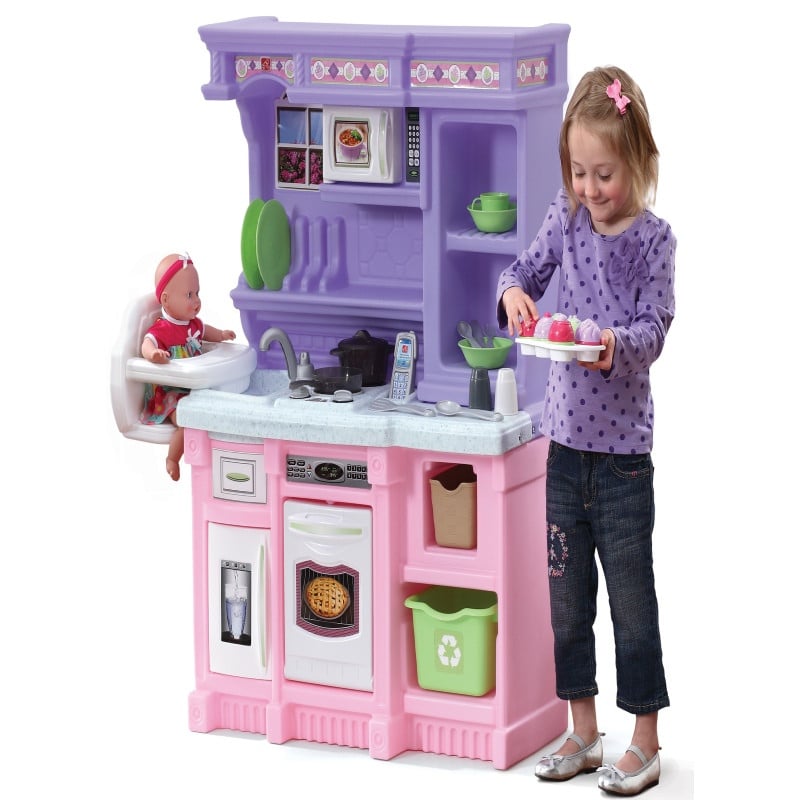 ستيب 2 مطبخ الخباز مع 30 قطعة ألعاب المطابخ Step2