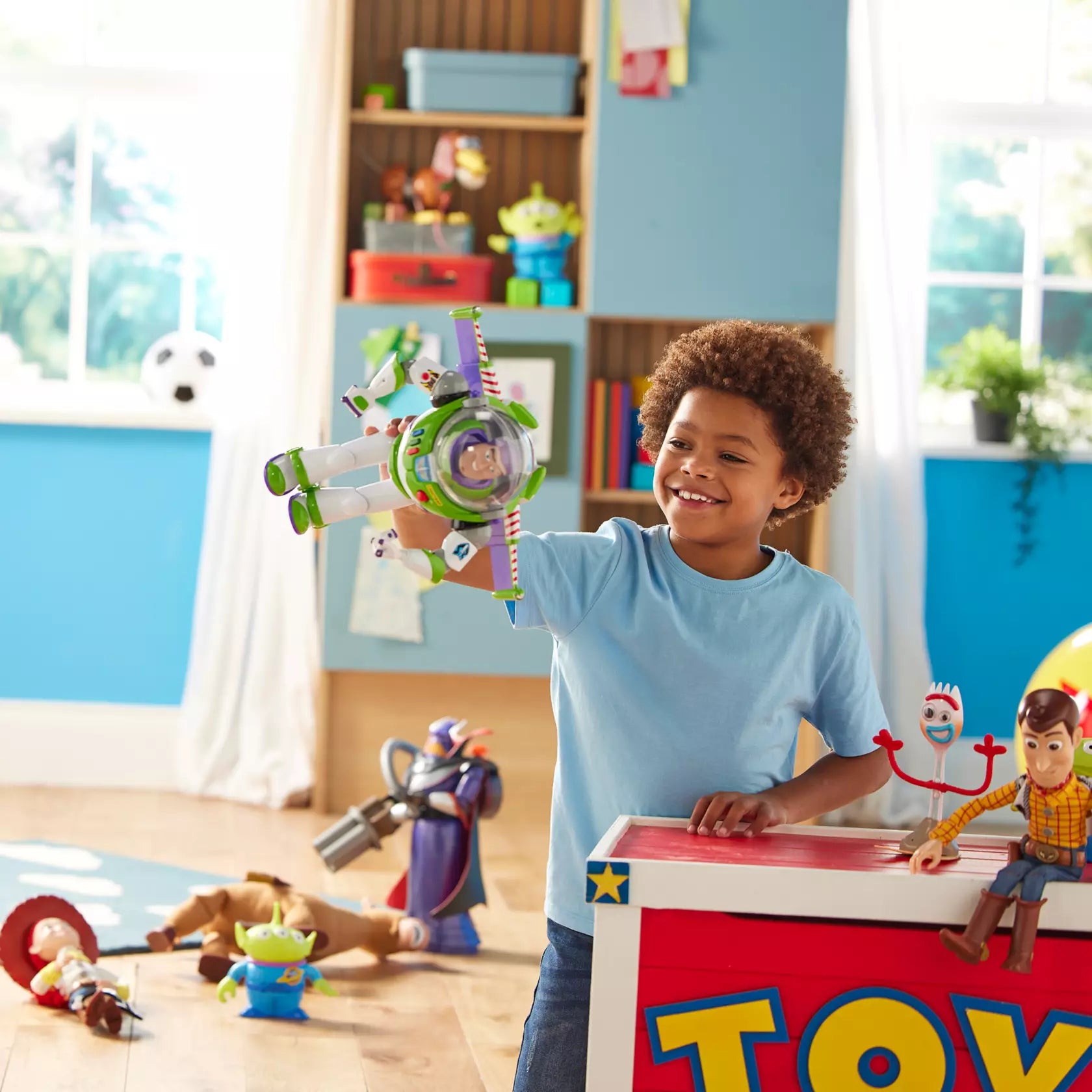 ديزني توي ستوري مجسم باز يطير مجسمات الشخصيات Disney