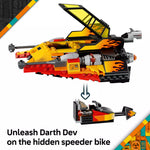 ليجو 75414 ستار وورز طائرة الثلج السريعة موقد القوة مكعبات التركيب LEGO