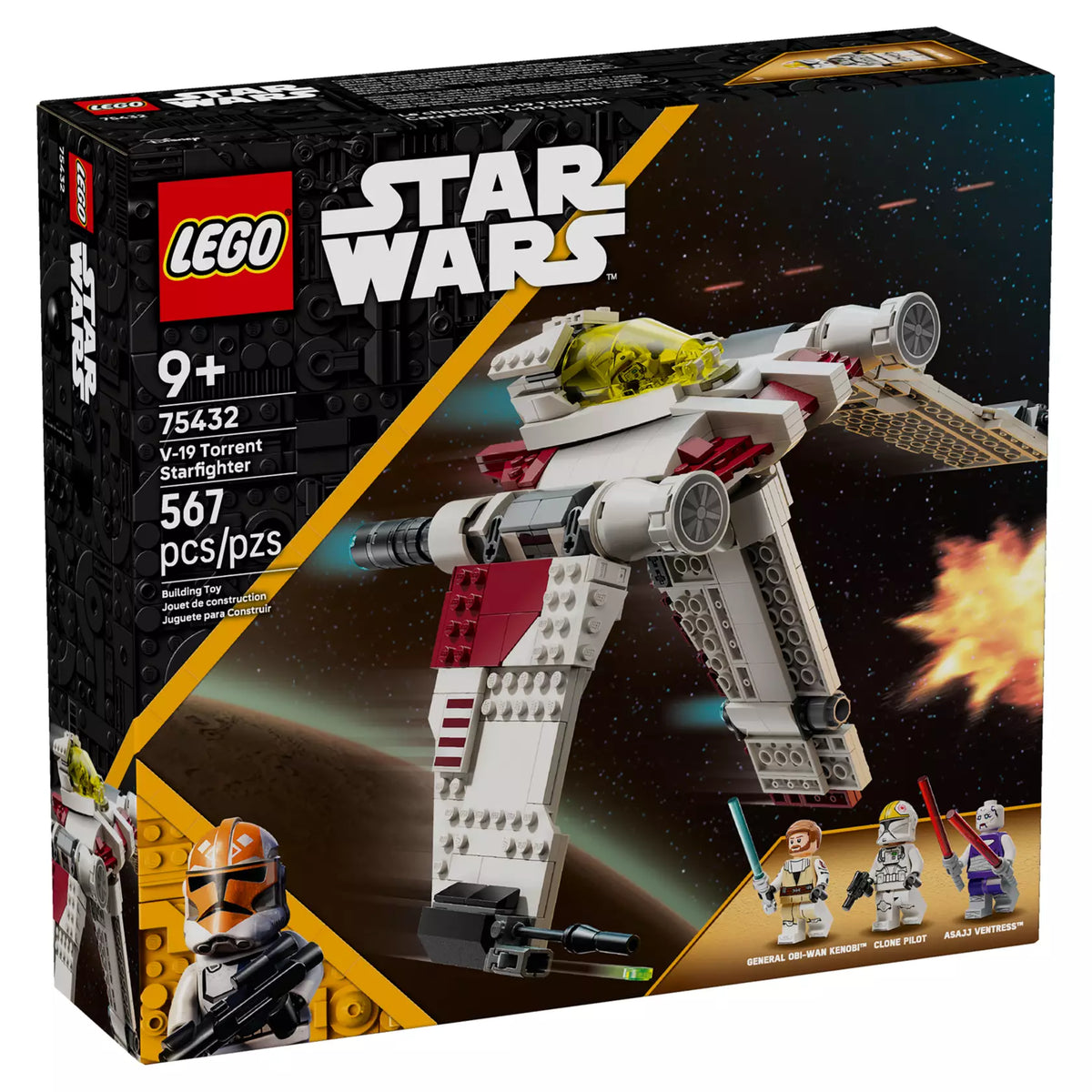 ليجو 75432 ستار وورز مقاتلة في 19 تورنت النجمية مكعبات التركيب LEGO