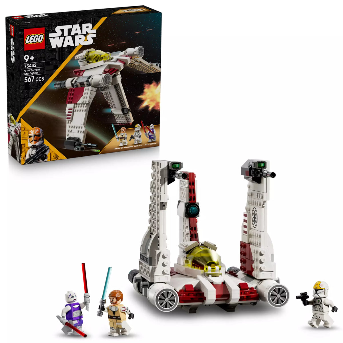 ليجو 75432 ستار وورز مقاتلة في 19 تورنت النجمية مكعبات التركيب LEGO