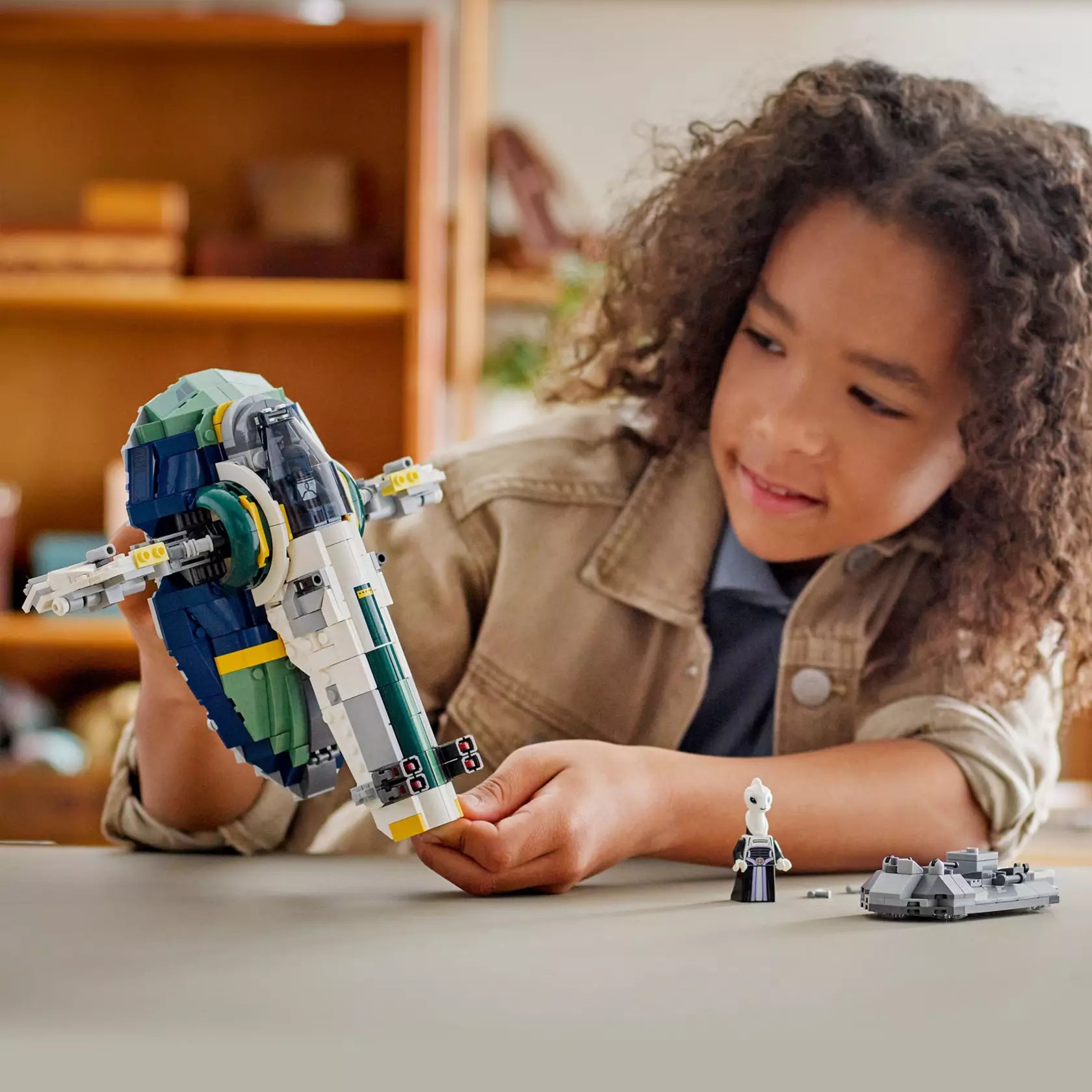 ليجو 75433 ستار وورز مركبة فضاء جانغو فيت مكعبات التركيب LEGO