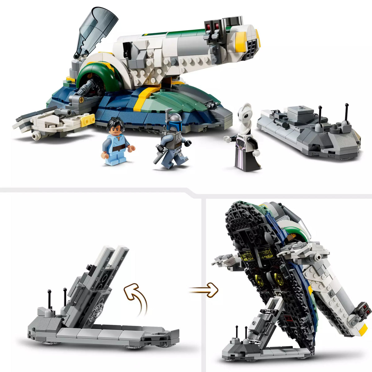 ليجو 75433 ستار وورز مركبة فضاء جانغو فيت مكعبات التركيب LEGO