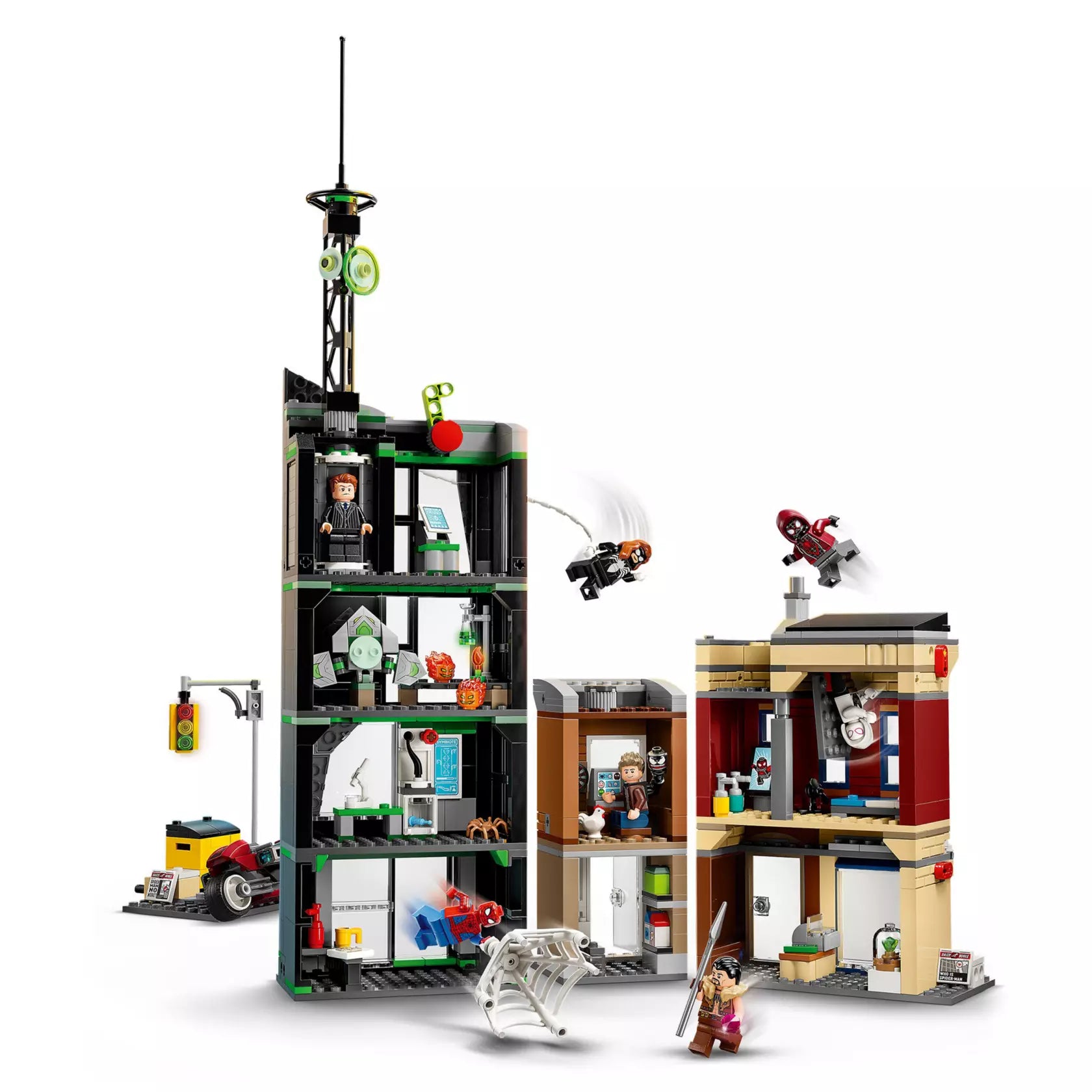 ليجو 76324 مارفل سبايدرمان ضد أوسكورب مكعبات التركيب LEGO