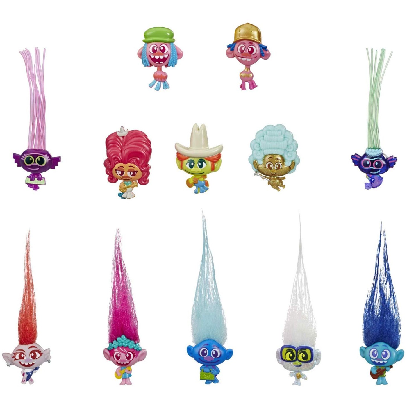 ترولز مجسم تيني دانسرز متنوع المجسمات Trolls