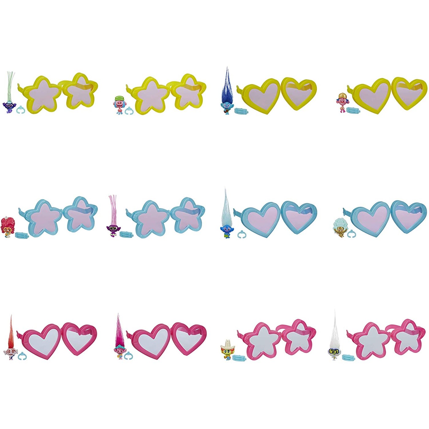 ترولز مجسم تيني دانسرز متنوع المجسمات Trolls