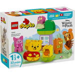 ليجو10457 دبلو حفلة عيد ميلاد وينى الدبدوب مكعبات التركيب LEGO
