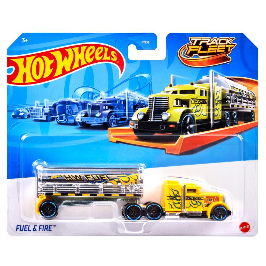 هوت ويلز شاحنة مع مقطورة متنوع المركبات المتنوعه HotWheels