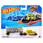 هوت ويلز شاحنة مع مقطورة متنوع المركبات المتنوعه HotWheels
