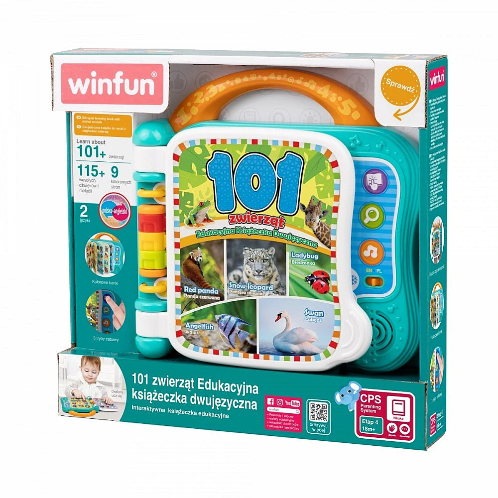وين فن كتاب تعليمي ثنائي اللغة تعليمي تفاعلي WinFun
