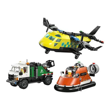 ليجو 60505 سيتي دمج الطائرة وشاحنة الخدمة مكعبات التركيب LEGO