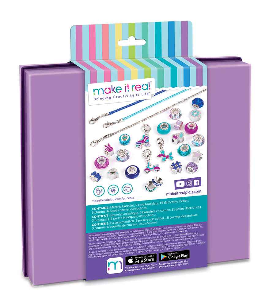 ميك ات ريل مجموعة صنع اساور ساحرة الخرز والاكسسوارات Make it Real