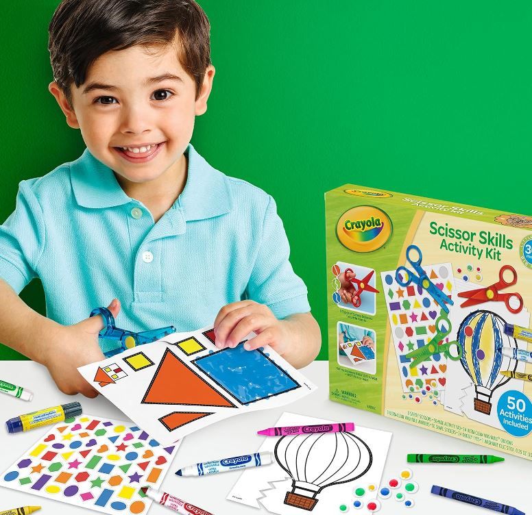 كرايولا مقصية مهارات النشاط كيت Crayola