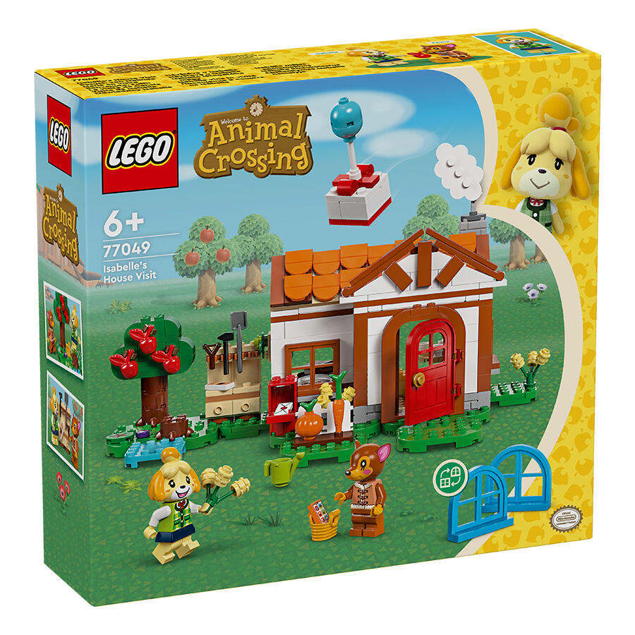 لبجو انيمال كروسينج لعبة مكعبات بناء منزل ايزابيل مكعبات التركيب LEGO