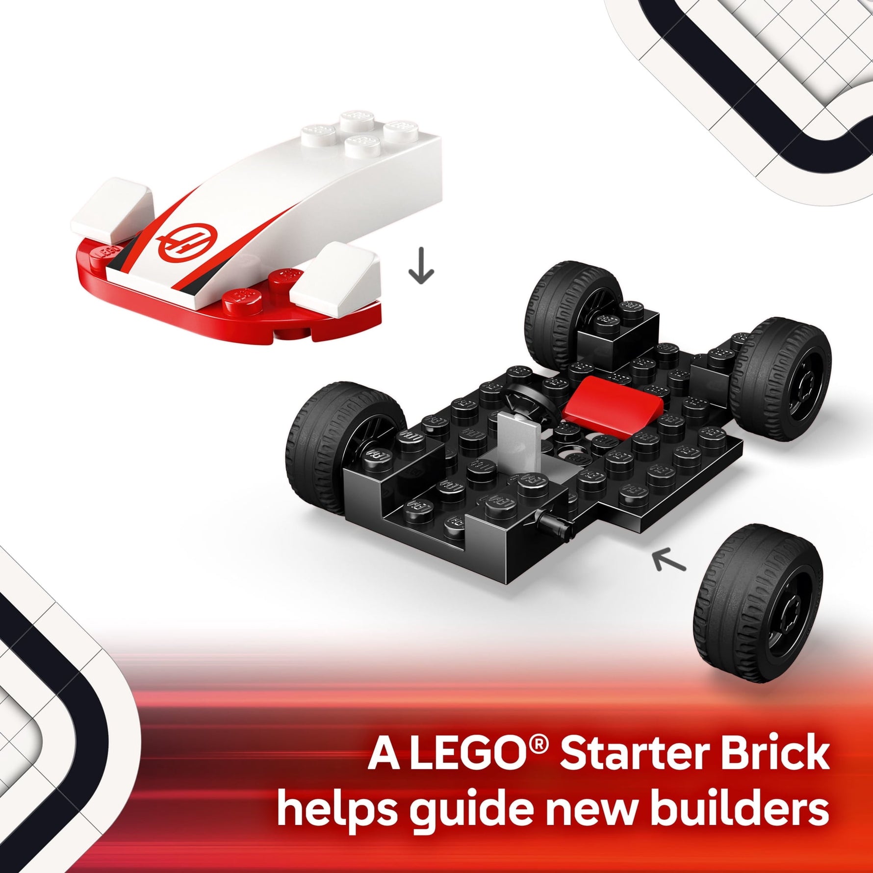 ليجو 60464 سيتي سيارات سباق فورمولا مكعبات التركيب LEGO