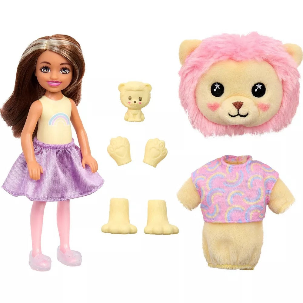 باربي دمية تشيلسي بزي الاسد كيوتي ريفيل دمى الشخصيات Barbie