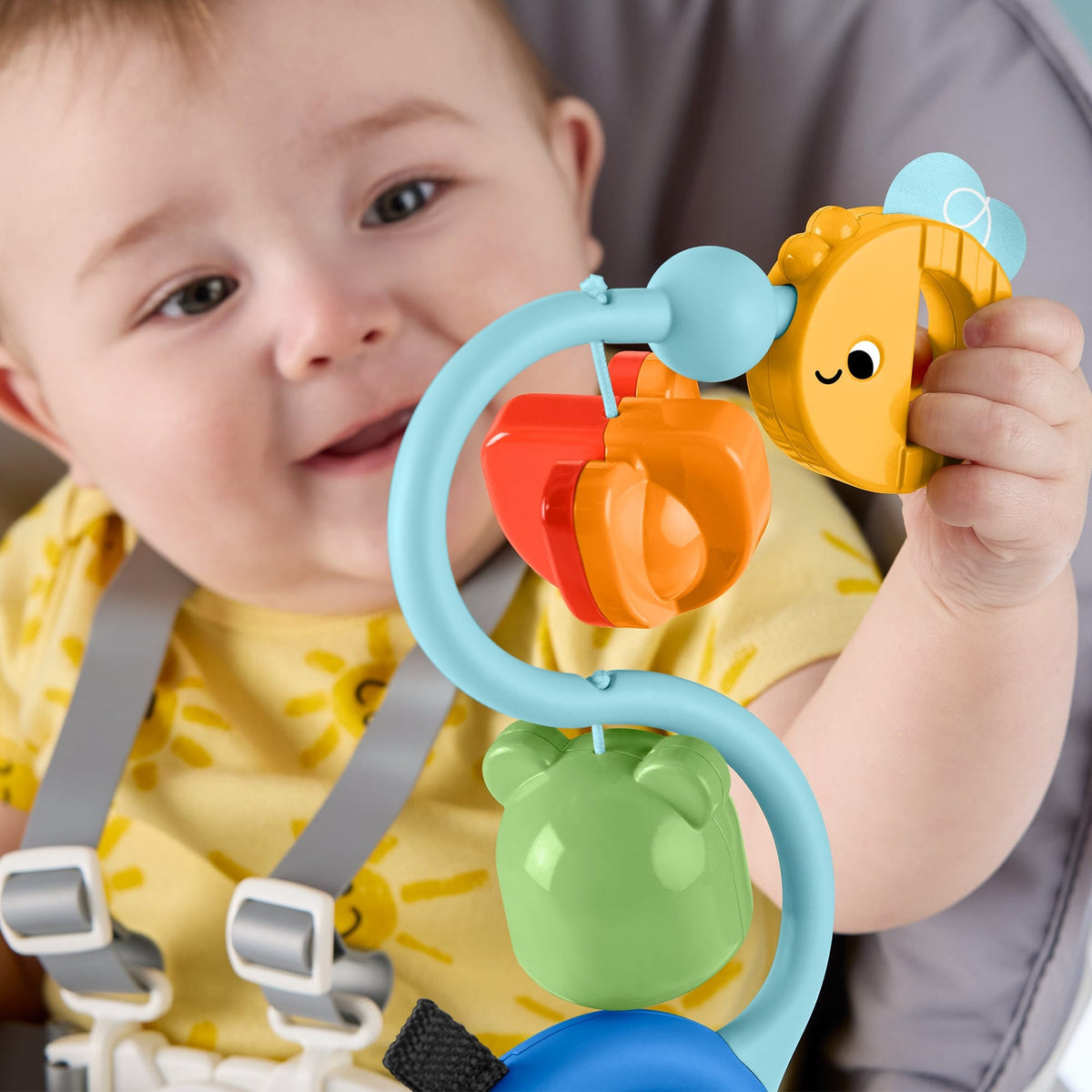 فيشر برايس لعبة كرسي الطعام التفاعلية للأطفال مواليد تفاعلي Fisher-Price