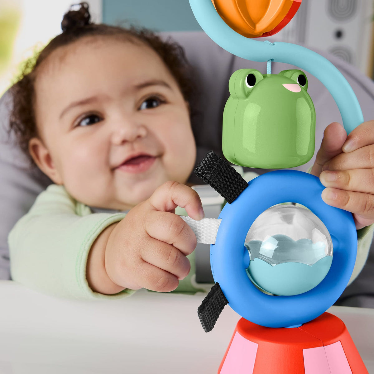 فيشر برايس لعبة كرسي الطعام التفاعلية للأطفال مواليد تفاعلي Fisher-Price
