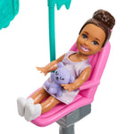 باربي دمية طبيبة أسنان مع طفلة صغيرة دمية مع اكسسوارات Barbie