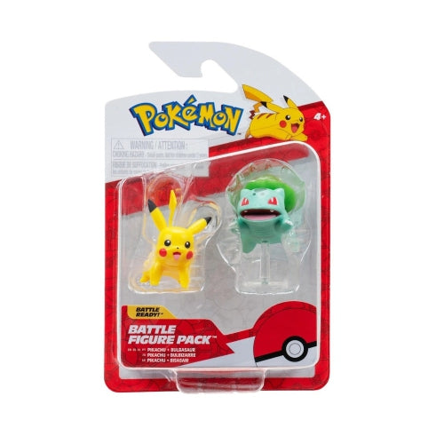 بوكيمون مجسم بيكاتشو وبولباسور شخصيات كرتونية Pokemon