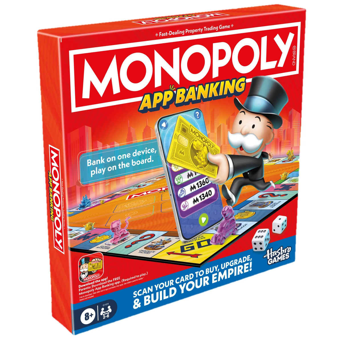 مونوبولي لعبة البنك عبر التطبيق العاب لوحية Monopoly