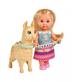 ايفي لوف دمية مع حيوان الالبكة دمية مع اكسسوارات simba