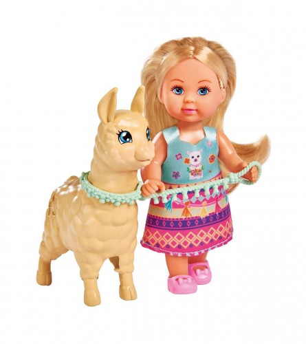 ايفي لوف دمية مع حيوان الالبكة دمية مع اكسسوارات simba