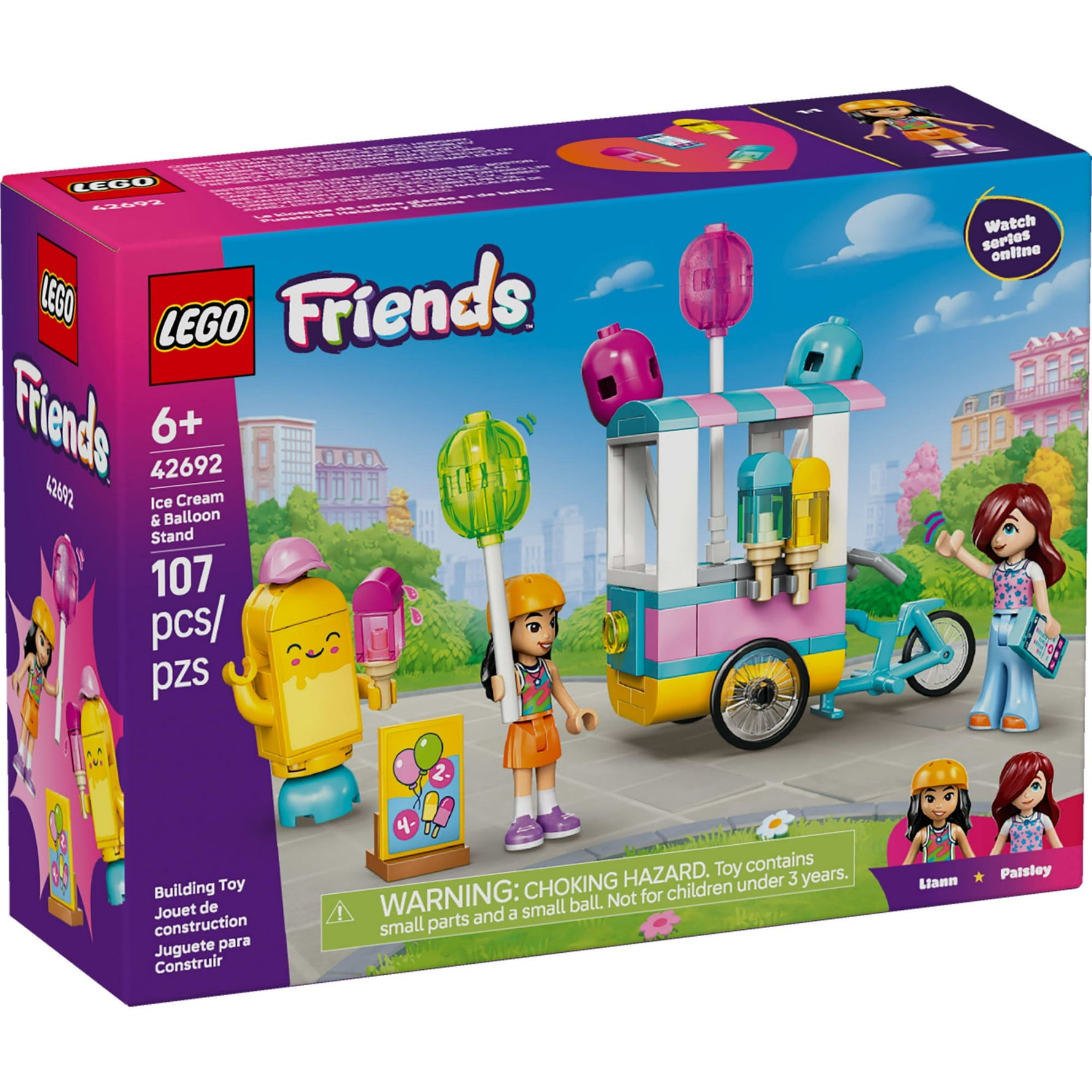 ليجو 42692 فريندز كشك بيع الآيس كريم مكعبات التركيب LEGO