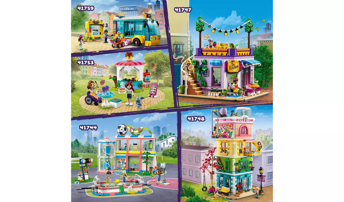 ليجو فريندز متجر الفطائر المحلاة مكعبات التركيب LEGO