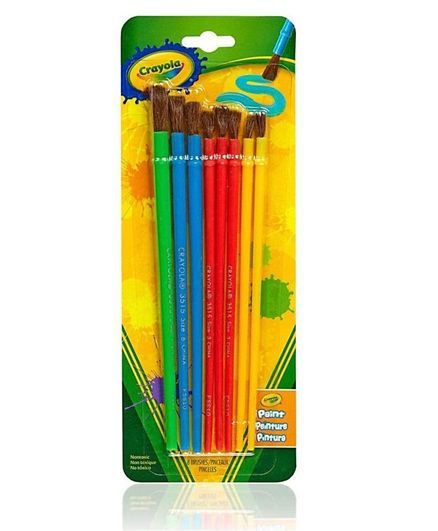 كرايولا فرش ارت اند كرافت 8 قطع رسم و تلوين Crayola