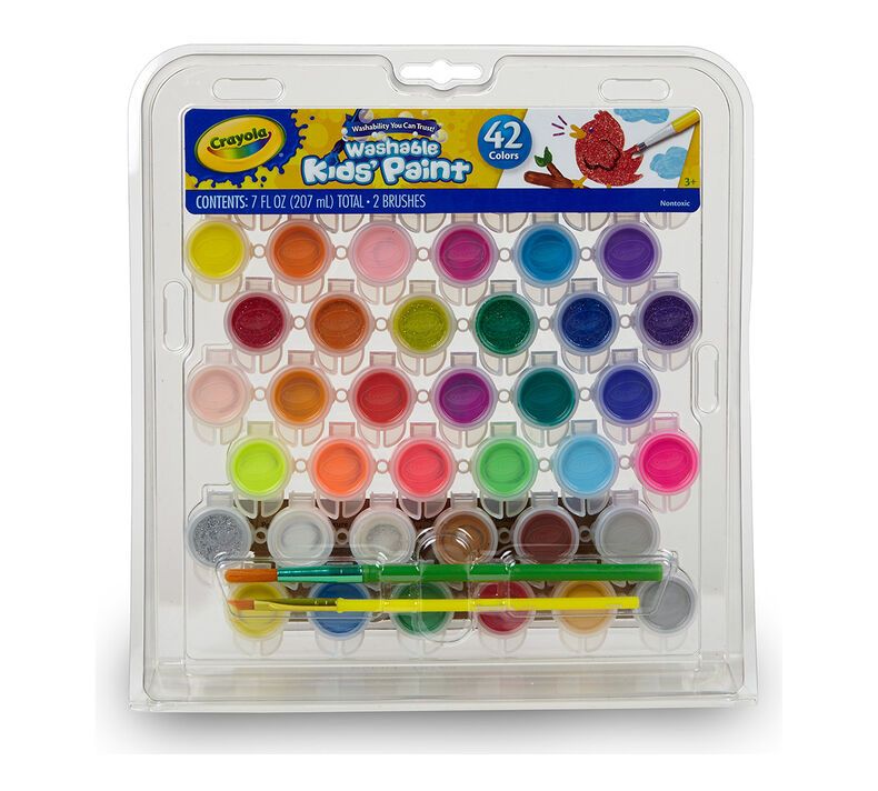 كرايولا الحرف والطلاءات القابلة للمسح رسم و تلوين Crayola